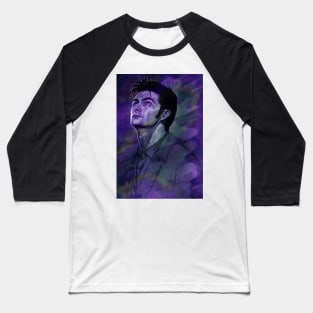 The 10th Doctor - painting Baseball T-Shirt